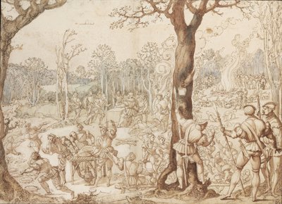 Deler ud af spillet, 1525-1535 af Bernard van Orley