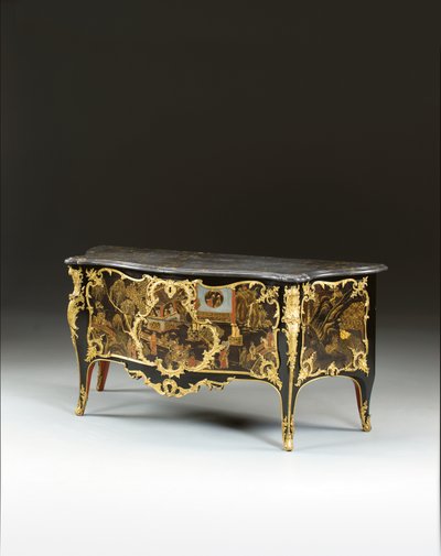 Ludvig XV bekvemt, ca. 1740 af Bernard van Risamburgh