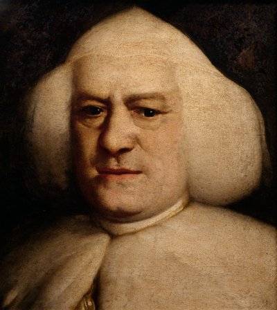 Portræt af Doge Paolo Renier (1710-1789), maleri af Bernardino Castelli (1750-1810), olie på lærred, 35x32 cm af Bernardino Castelli