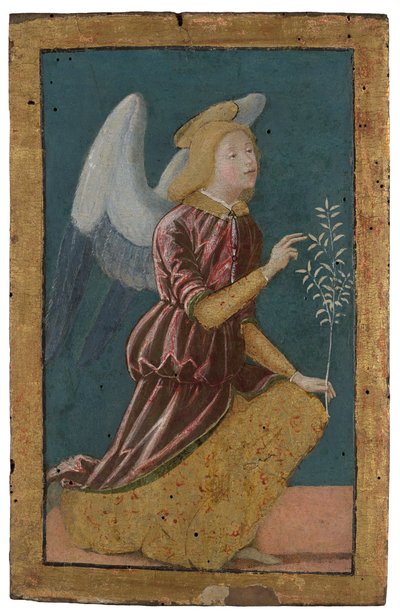 Bebudelsesengel af Bernardino Fungai