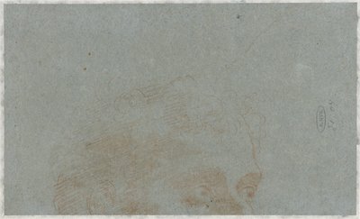 En del af en mands hoved af Bernardino Lanino (possibly)