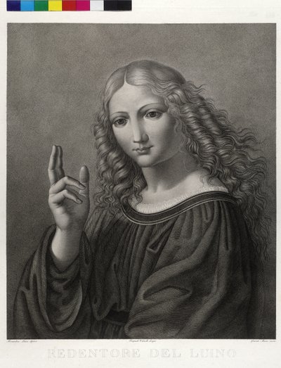Kristus Frelseren af Bernardino Luini