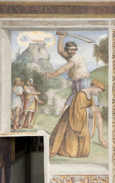 Halshugning af den hellige Katarina af Alexandria, Besozzi-kapellet af Bernardino Luini