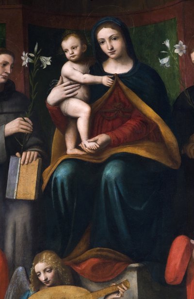 Hellig Chonversion, flere raimondi, 1-6 af Bernardino Luini