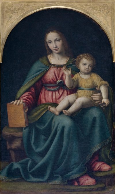 Madonna og barn af Bernardino Luini