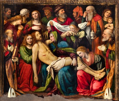 Milano, San Giorgio al Palazzo-kirken, Bernardino Luini, Begravelse af Bernardino Luini