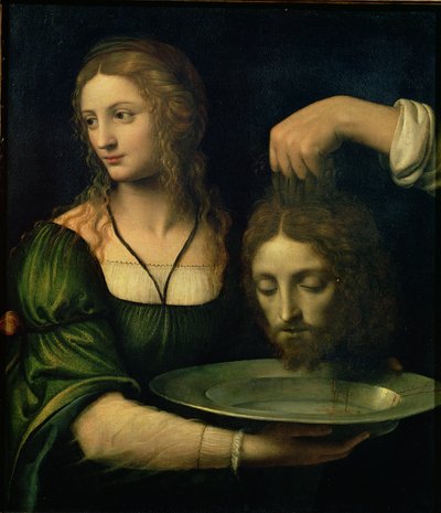Salome med Johannes Døberens Hoved af Bernardino Luini