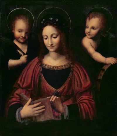 Den hellige Katarina af Alexandria af Bernardino Luini