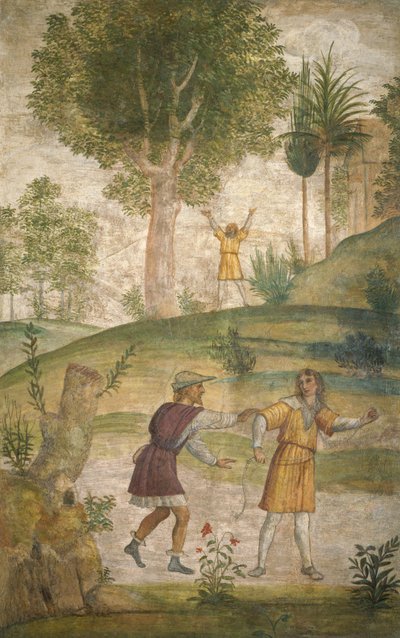 Cephalus fortvivlelse, ca. 15201522. af Bernardino Luini