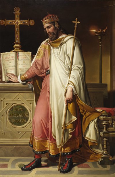 Chintila, vestgotisk konge, 1855 af Bernardino Montañés Pérez