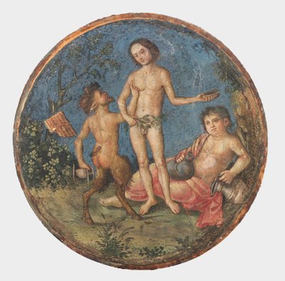 Bacchus, Pan og Silenus, ca. 1509 af Bernardino Pinturicchio
