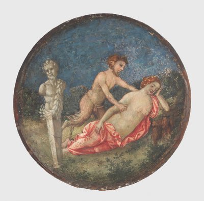 Jupiter og Antiope, ca. 1509. af Bernardino Pinturicchio