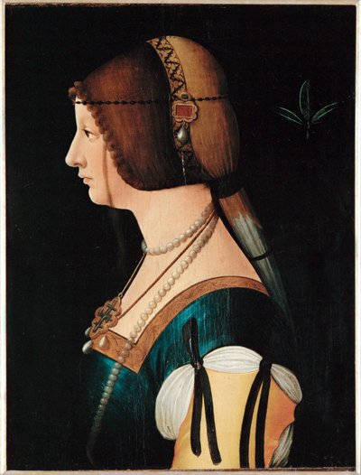 Bianca Maria Sforza, anden hustru til kejser Maximilian I ... af Bernardino de