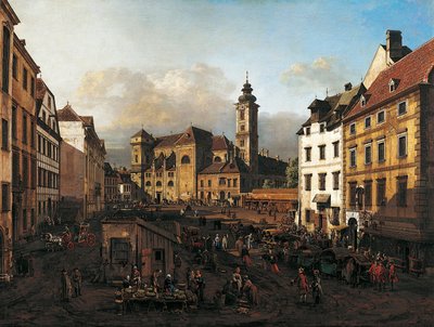 Freyung-pladsen fra sydøst af Bernardo Bellotto