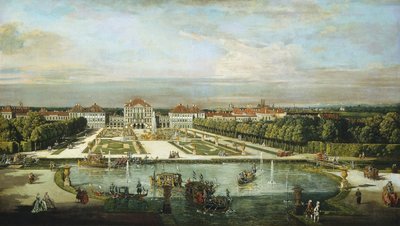 Nymphenburg Palace, München, ca. 1761. af Bernardo Bellotto