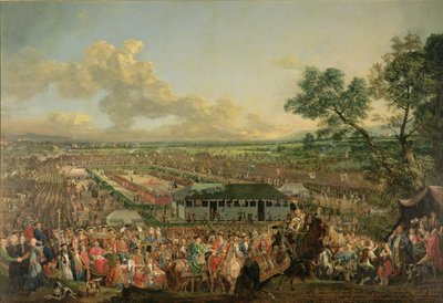 Valget af kong Stanislaus Augustus (1764-95) af Bernardo Bellotto