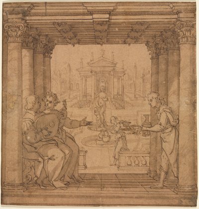 Illustration fra Torquato Tassos Gerusalemme Liberata af Bernardo Castello
