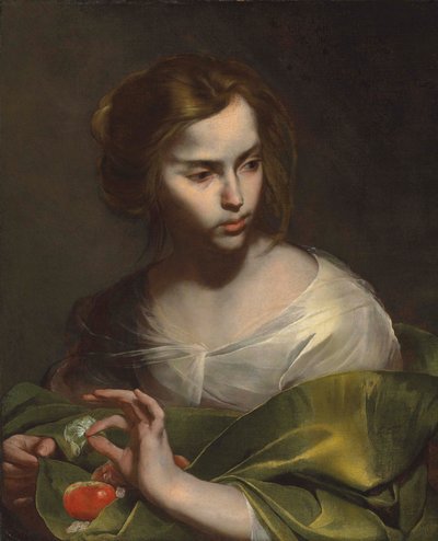 Den hellige Dorothy af Bernardo Cavallino