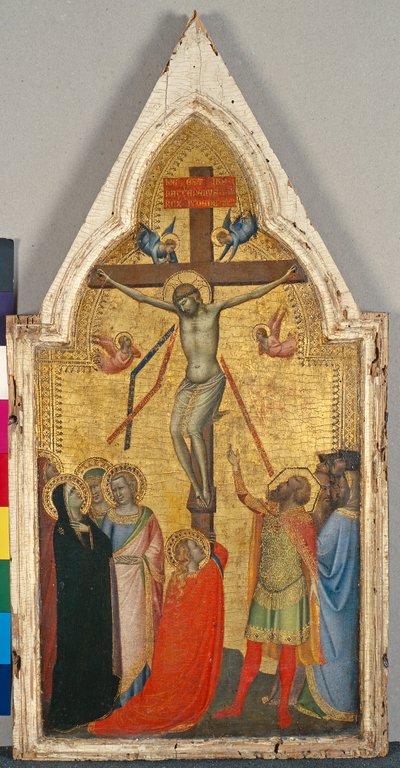 Korsfæstelsen, ca. 1340 (tempera på poppeltræ) af Bernardo Daddi