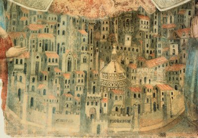 Udsigt over Firenze, detalje fra 