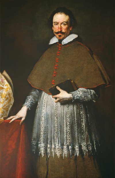 Biskop Alvise Grimani, 1633 eller senere. af Bernardo Strozzi