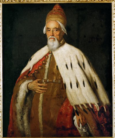 Dogen Francesco Erizzo (olie på lærred) af Bernardo Strozzi