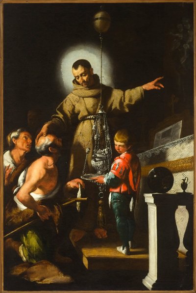 Miraklet af Sankt Didacus af Bernardo Strozzi