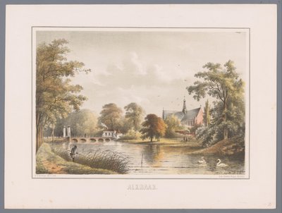 Bybilledet i Alkmaar Alkmaar (serietitel på objekt) af Bernardus Gerardus ten Berge
