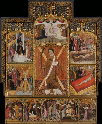 Altertavle af Saint Vincent af Bernat Martorell