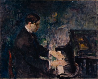 Nils Larsen spiller af Bernhard Dorotheus Folkestad