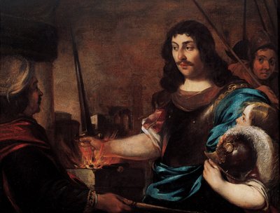 Caius Mucius Scaevolas heltemod af Bernhard Keil