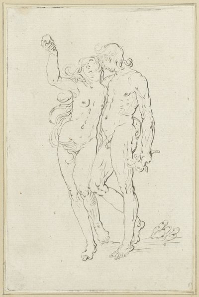 Adam og Eva af Bernhard Schreuder (possibly)