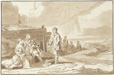 Selskab i klitterne af Bernhard Schreuder