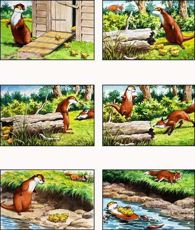 Otteren Fliptail af Bert Felstead