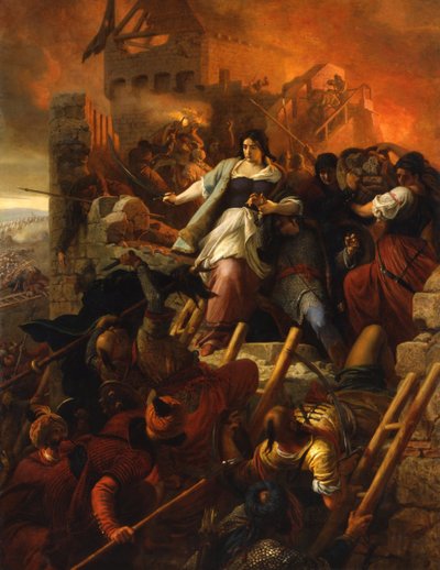 Kvinderne i Eger, 1867 af Bertalan Székely