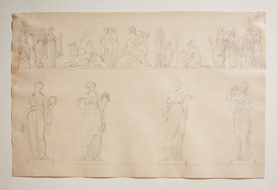 Apollo, Nåderne og Muserne af Bertel Thorvaldsen