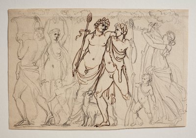 Bacchus Procession af Bertel Thorvaldsen