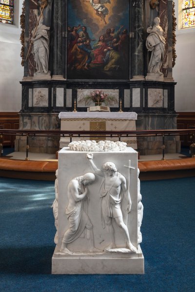 Døbefont af Bertel Thorvaldsen
