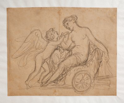 Amor klager til Venus om en bidestik af Bertel Thorvaldsen