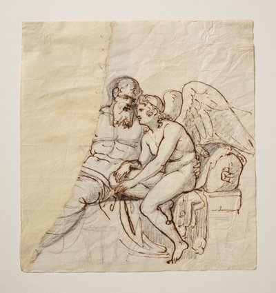 Amor og Anakreon af Bertel Thorvaldsen