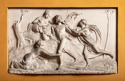 Hylas bortført af flodnymferne af Bertel Thorvaldsen