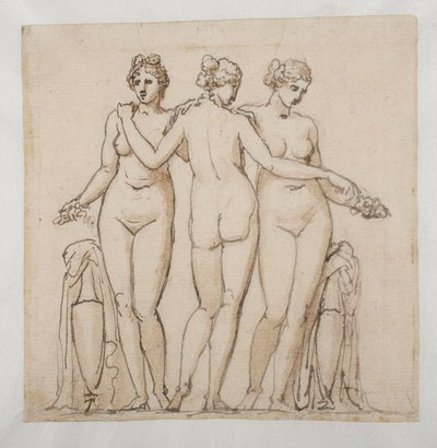 De tre gratier af Bertel Thorvaldsen