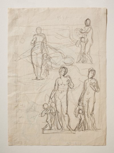 Venus og Amor. Amors pile smedet i Smithy Vulcan af Bertel Thorvaldsen