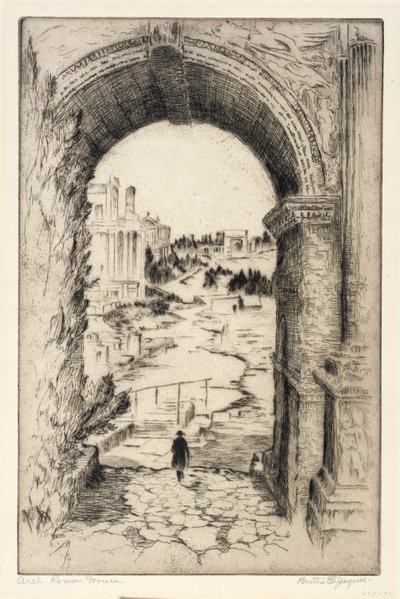 Bue, Forum Romanum af Bertha E. Jaques