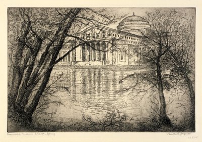 Fine Arts Building - forår af Bertha E. Jaques