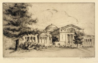 Fine Arts Building, Chicago (facade, vest) af Bertha E. Jaques