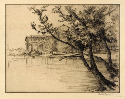 Fine Arts Building, set mod vest af Bertha E. Jaques
