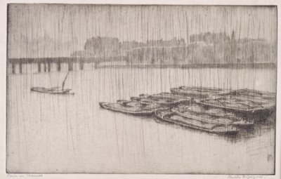 Regn på Themsen af Bertha E. Jaques