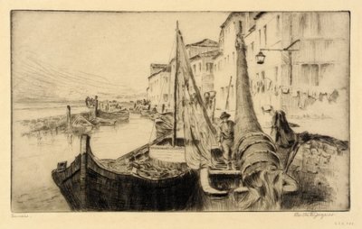 Seiners, Chioggia af Bertha E. Jaques