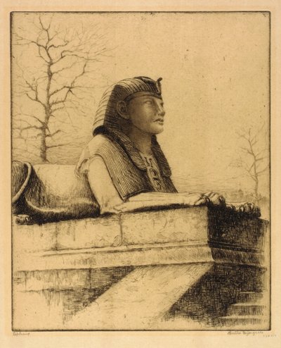 Sfinksen, Themsen, London af Bertha E. Jaques